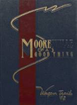 Mooresville High School 1992 yearbook cover photo