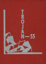 1955 Clarenceville High School Yearbook from Livonia, Michigan cover image