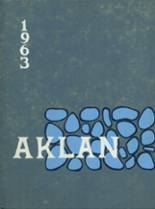Acalanes High School 1963 yearbook cover photo