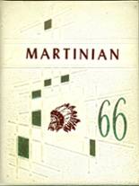 1966 T. W. Martin High School Yearbook from Goodsprings, Alabama cover image