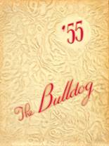 Burgin High School 1955 yearbook cover photo