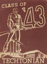 Buffalo Technical High School 1943 yearbook cover photo