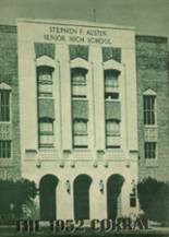 Stephen F. Austin High School 1952 yearbook cover photo