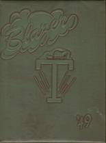 Torrington High School 1949 yearbook cover photo