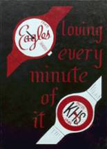 Kingman High School 1986 yearbook cover photo