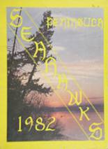 Peninsula High School 1982 yearbook cover photo