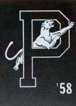 Lynd Senior High School 1958 yearbook cover photo