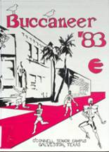 1983 O'Connell High School Yearbook from Galveston, Texas cover image