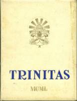 Trinity High School 1950 yearbook cover photo