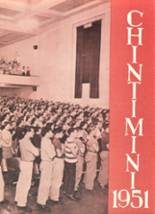 Corvallis High School 1951 yearbook cover photo
