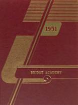 Bridge Academy 1951 yearbook cover photo