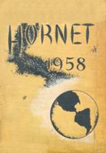 Aiken High School 1958 yearbook cover photo