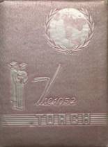 North Union High School 1952 yearbook cover photo