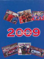 Liberty High School 2009 yearbook cover photo