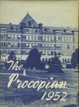 St. Procopius Academy 1952 yearbook cover photo