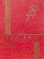 1951 Wild Rose High School Yearbook from Wild rose, Wisconsin cover image