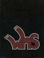 Watonga High School 1984 yearbook cover photo