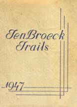 Franklinville-Ten Broeck Academy 1947 yearbook cover photo