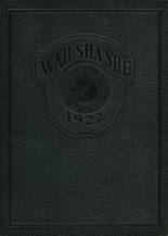 Pawhuska High School 1922 yearbook cover photo