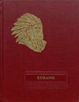 Kickapoo High School 1954 yearbook cover photo