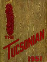 Tucson High School 1951 yearbook cover photo