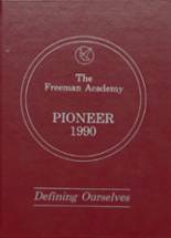Freeman Academy 1990 yearbook cover photo