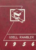 Moulton-Udel Community High School 1956 yearbook cover photo