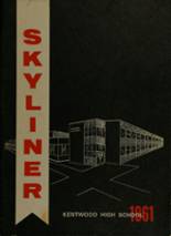 1961 Kentwood High School Yearbook from Grand rapids, Michigan cover image