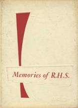 Scipio-Republic High School 1958 yearbook cover photo