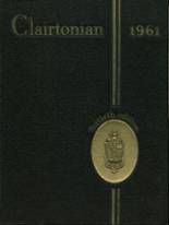 Clairton High School 1961 yearbook cover photo