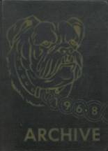 Thomson High School 1968 yearbook cover photo