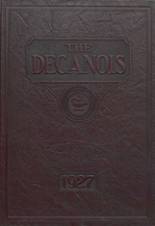 Decatur High School 1927 yearbook cover photo
