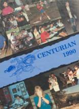 Centennial High School 1990 yearbook cover photo