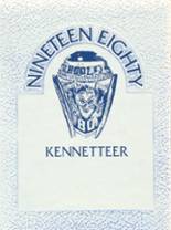 Kennett Consolidated High School 1980 yearbook cover photo