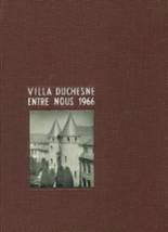 Villa Duchesne-Oak Hill School 1966 yearbook cover photo