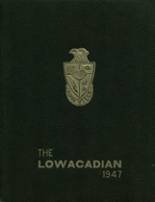 Lowville Academy 1947 yearbook cover photo