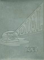 Steward High School 1953 yearbook cover photo