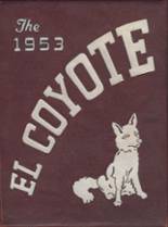 Roswell High School 1953 yearbook cover photo