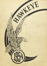 Hawkins High School 1954 yearbook cover photo
