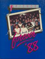 Hallock High School 1988 yearbook cover photo