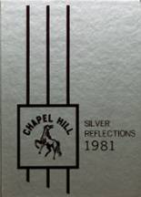 1981 Chapel Hill Academy Yearbook from Macon, Georgia cover image