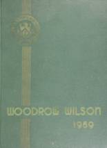 Wilson High School 1959 yearbook cover photo