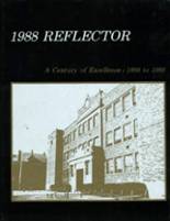 Bellevue High School 1988 yearbook cover photo