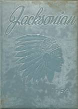 Jackson High School 1954 yearbook cover photo