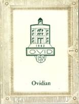 Ovid Central High School 1962 yearbook cover photo