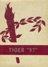 Tuttle High School 1957 yearbook cover photo