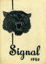 Sistersville High School 1952 yearbook cover photo