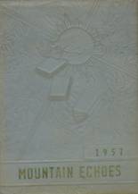 1957 Union County High School Yearbook from Blairsville, Georgia cover image