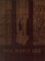Mapleton High School 1974 yearbook cover photo
