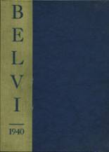 Belvidere High School 1940 yearbook cover photo
